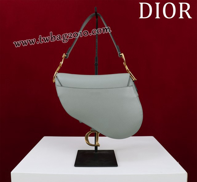 Dior专柜新款迪奥高仿原单长肩带大小号牛皮马鞍包手拎斜挎包 djfk1802